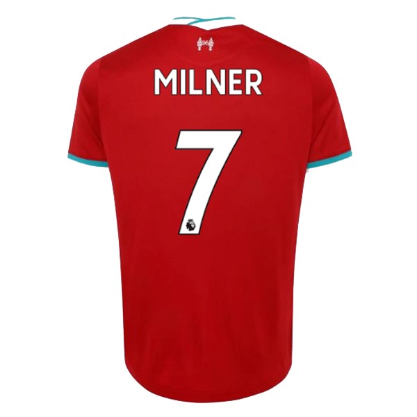 Camiseta Liverpool NO.7 Milner Primera equipo 2020-2021 Rojo